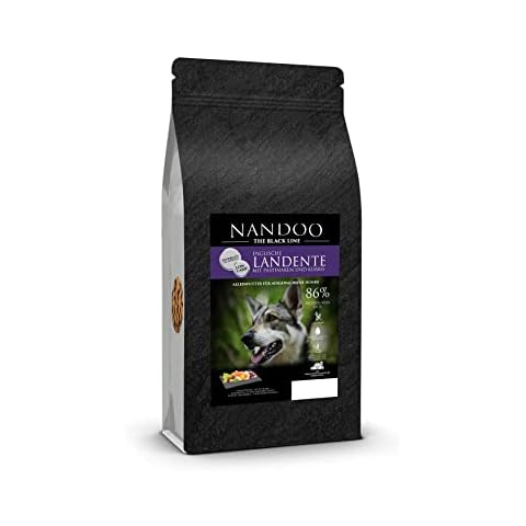 NANDOO Premium Hundefutter 12 kg Landente mit Pastinaken und Kürbis 65% Cover