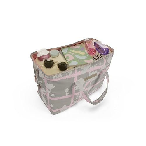 Image of American Tourister x Love Child by Masaba Packable Duffle Bag for Travel /Lightweight Polyester Foldable Duffel