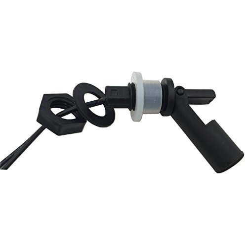 Anndason 6 Pieces Black Water Level Sensor Aquarium Tank Side Mounted Horizontal Liquid Float Switch