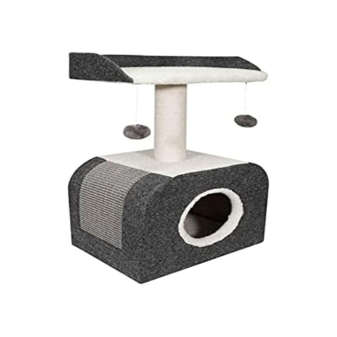 Tyrol Árbol para Gatos Gris 1 Piso Cover