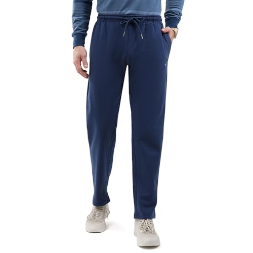 Image of Monte Carlo Men's Regular Fit Solid Track Pants | Drawstring Closure | Side Pocket Sports Lower | Comfortable & Stylish Lower for Men's