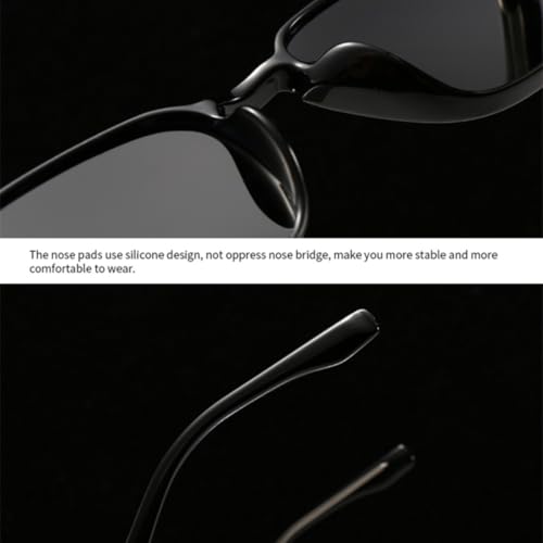Lunettes de soleil de luxe rétro à rivets haute finition - 5