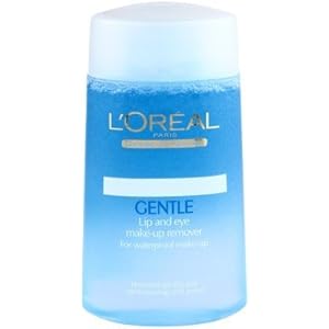 L’Oreal Paris Women’s Dermo-Expertise Gentle Lip and Eye Make-up Remover 125 ml