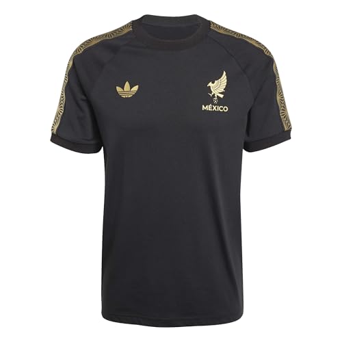 adidas FMF Gold T-Shirt - Men's (JE5336, Black/Gold)