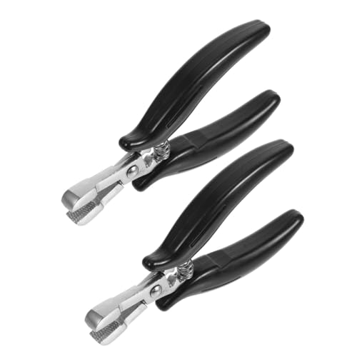Pince à extensions de cheveux jojofuny pour éviter la chute des nano anneaux