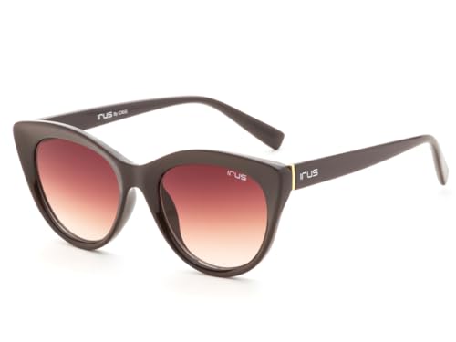 Lunettes de soleil œil de chat IRUS marron pour vos terrasses d'été