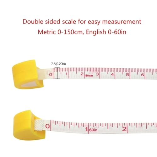 Cinta Métrica Retráctil Flexible de 150 cm miniatura 4