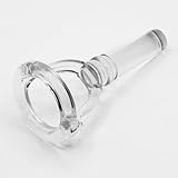 Tuba Embouchure Visualizer (Clear Design) – Mouthpiece Practice Tool – BRASS DESIGN [Rim Diameter: 1.20