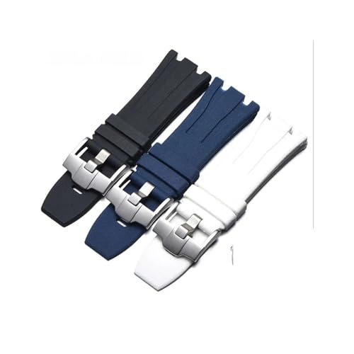 Sangle de montre en caoutchouc 28mm compatible Royal Oak Offshore