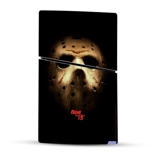 Graphiques vinyle Friday The 13th Jason ajustement parfait pour console PS5 Slim Digital - 3