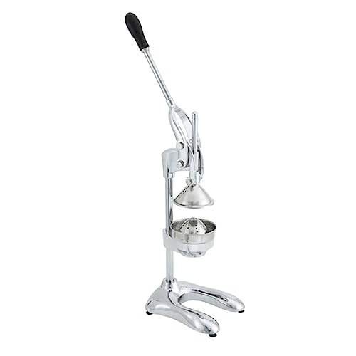 WINCO Heavy Duty Manual Juice Squeezer with Rubber Grip