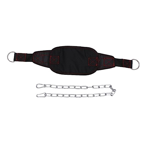 Ceinture entraînement musculation avec chaîne de soutien dorsal