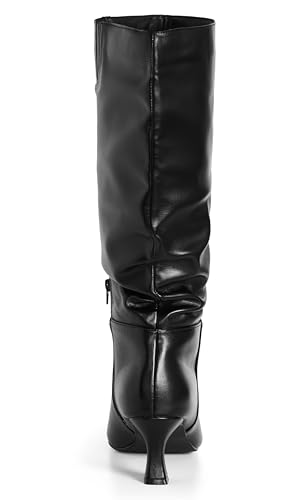 City Chic Wide FIT Lisa Black Boot Fashion4