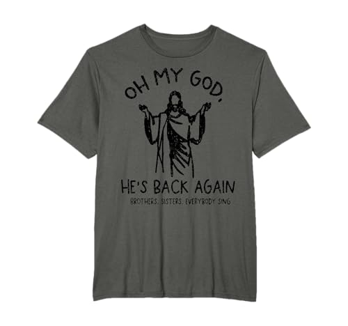Vintage Oh My God He's Back Again T-Shirt