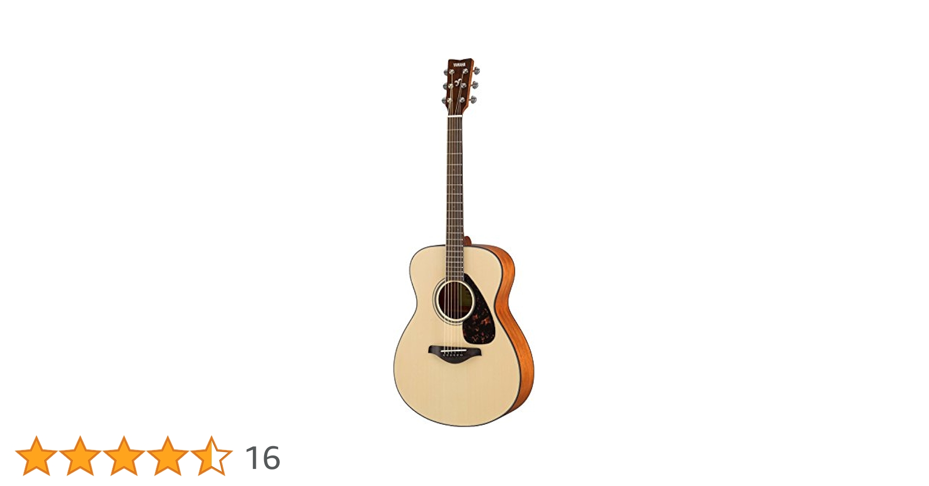 M【YAMAHA/ヤマハ】FS800 Yamaha FS800 Concert Acoustic Guitar - Natural | Sweetwater
