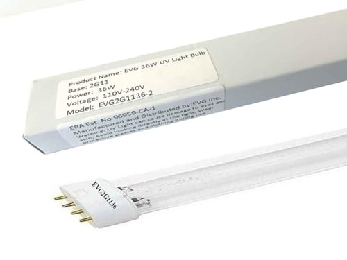 BOMBILLO UV 36W DOS UNIDADES BASE 2G11 4 PINES miniatura 6