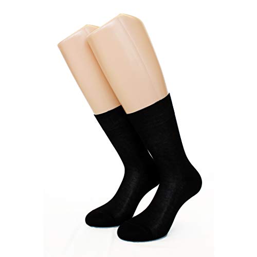 PETTI Artigiani Italiani - Lot de 6 paires de chaussettes pour homme, chaussettes pour homme, chaussettes d'hiver en mélange de laine modèle Poker court et long, 100 % fabriqué en Italie. - - 42-44 Cover