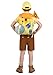 Kid's Deluxe Disney UP Russell Halloween Costume | Boy's Wilderness Explorer Adventure Outfit | Disney Costumes for Dress-Up X-Large