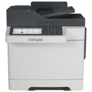 Image of Lexmark CX510DHE Laser Multifunction Printer - Color - Plain Paper Print - De