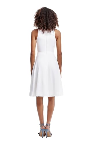 Image of Dress the Population Women's Catalina Solid Sleeveless Fit & Flare Midi Dress
