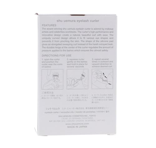 SHU UEMURA EYELASH CURLER 1 EACH WITH 1 FREE SILICONE REFILL - Thumbnail 4