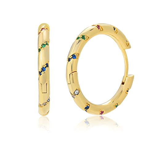 Mesover Creolen in Gold