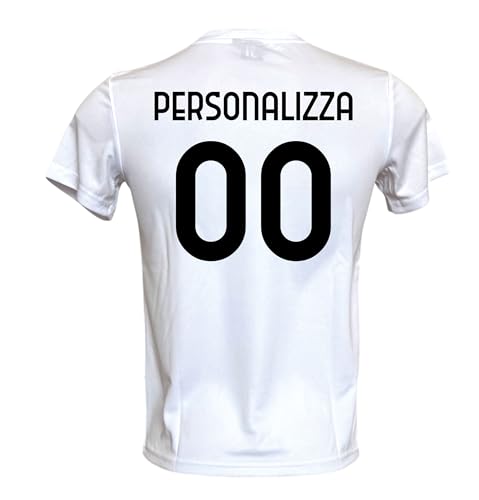 Generico Maglia Calcio bianconera Personalizzata con Il Tuo Nome o