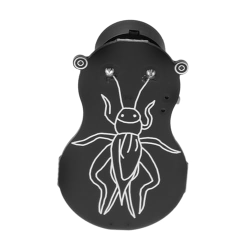 Generisch Cricket-Sound-erzeuger Bürostreiche Streichpaket Cricket-geräuschmacher Piepser Cricket-streich Furz-Spray Cricket Noise Maker Streich Sachen Streich USB Lärmstreich Metall Black