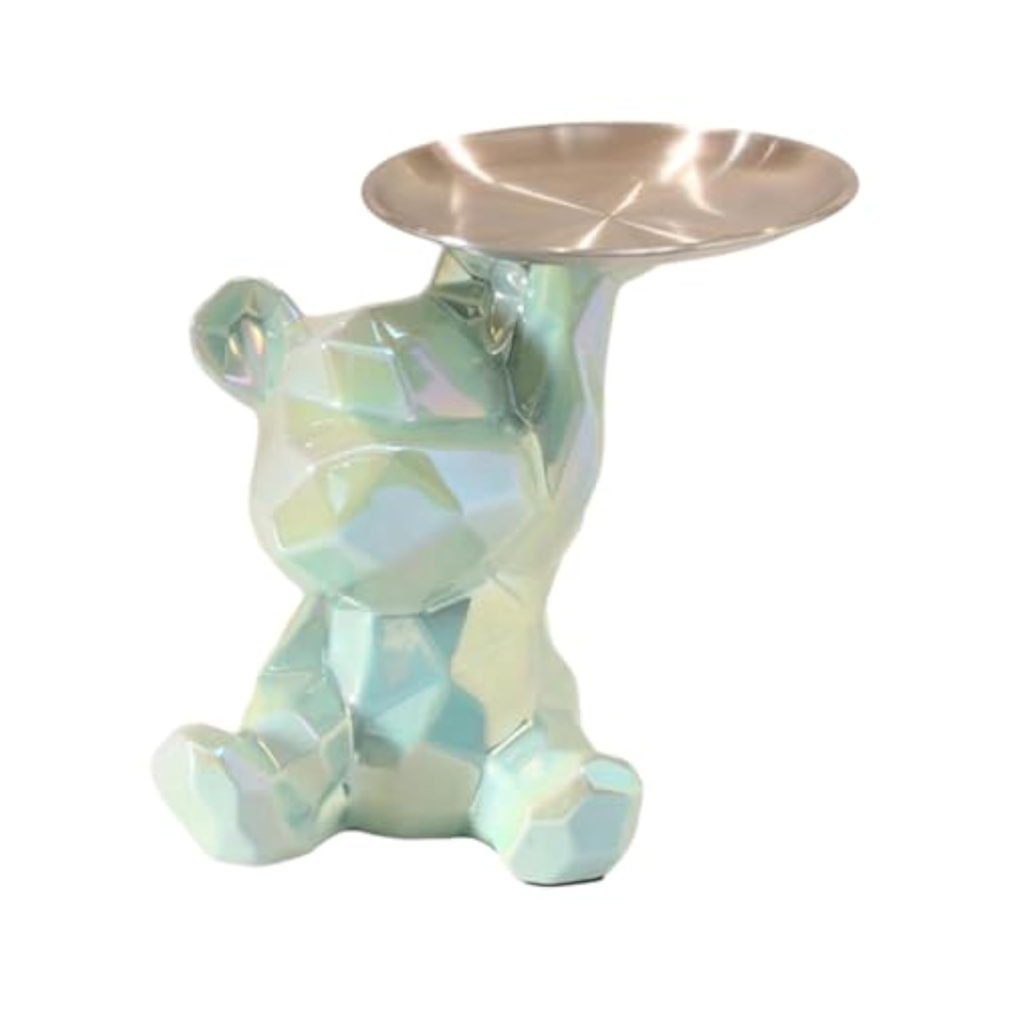 Bear Storage Tray Statue Desktop Decoration