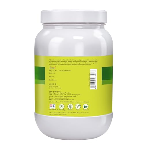 Image of Herbal Hills Spirulina Tablets (900 Count Pack of 4)