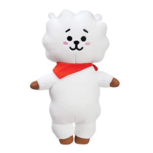 Aurora BT21 Official Merchandise, RJ Soft Toy, Small, 61324, White
