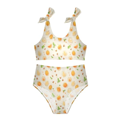 KLL Girls Swimsuits Cute 2 Piecing Girls Bathing Suit with Adjustable Strap3