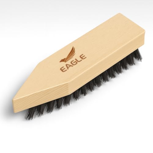 Heavy-Duty Boot & Cleat Brush – Tough Bristle Scrubber for Muddy Boots, Football Cleats & Golf Shoes – Rugged Cleaning Tool for Soles, Treads & Outsoles – Wood Handle, Outdoor-Ready