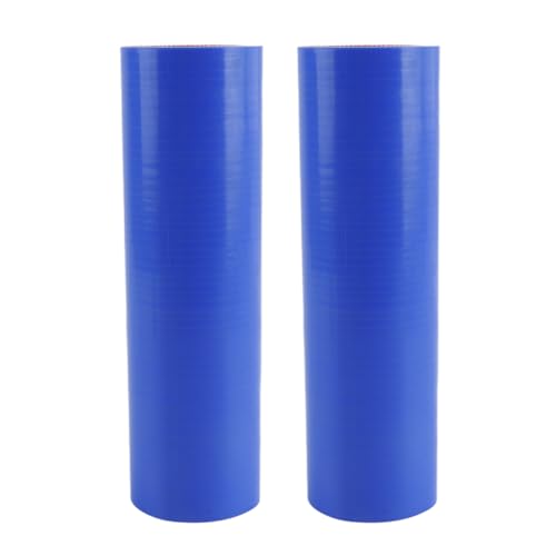 Durlo Manguera de silicona azul de 50 mm de diámetro interior, 200 mm de longitud, reforzada con 4 capas y 5 mm de grosor, universal para tubería de intercooler de turbo.