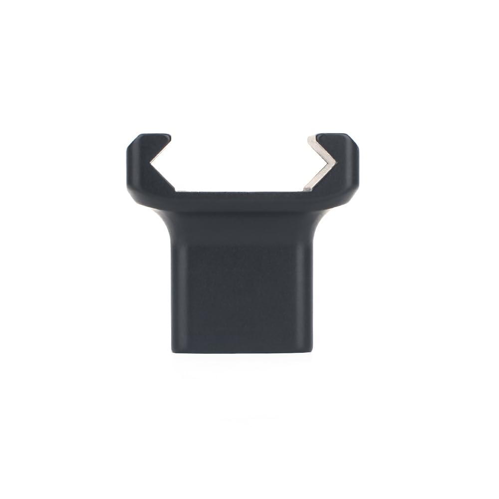 SBGJMY Tactical Finger Stop hand stop Aluminum Front Grip for 20mm Picatinny Rail System, Black - Image 3