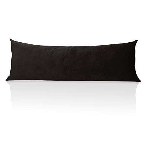 StangH Black Body Pillow Cover Soft Velvet Pillowcases, 1 Piece