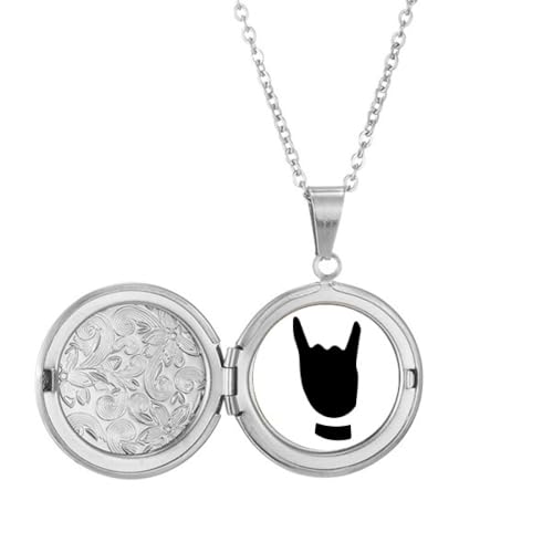 Collier avec médaillon geste de la Corne : cadeau d'anniversaire