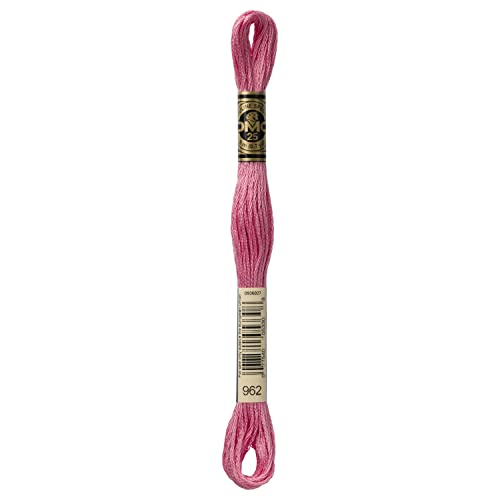 Image of DMC 6-Strand Embroidery Cotton Floss, Medium Dusty Rose