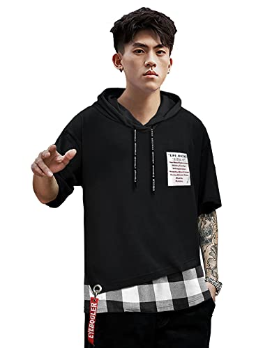 Image of Noble Monk Men's Round Neck Half Sleeve Oversized Printed Tshirt