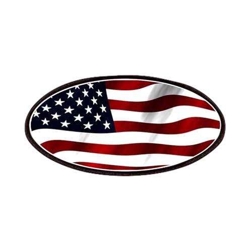 CafePress Waving American Flag 4