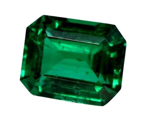 Esmeralda colombiana de gran calidad, cristal precioso de 3.25 ratti para alta joyería