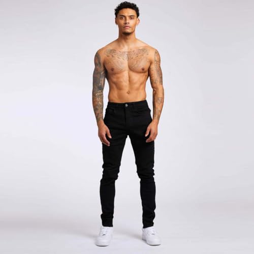 La mejor selección de Mezclilla Negra los preferidos por los clientes. 18 Imagen adicional