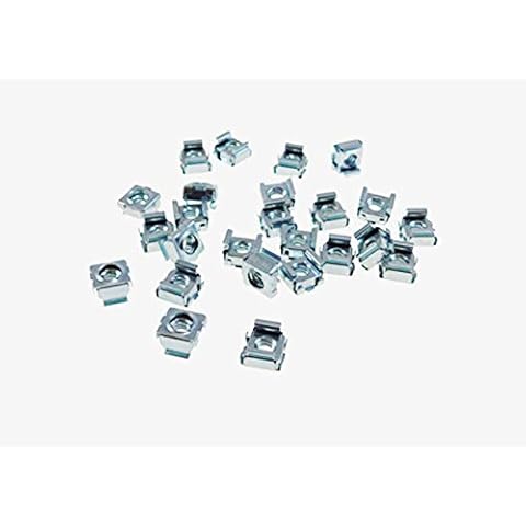 Buckeye Fastener 25 Pack 1/4-20 Self-Retaining Cage Nuts - 3/8" Panel Hole Size BFC7988-1420 Cover