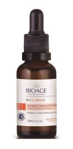 Bio-c Serum Booster Clareador Facial Bioage 30ml Promoção Volume da unidade:30 mL;Tipo de pele:todos