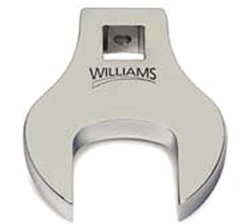 Image of Williams 3 /8 inch Drive SAE 1-3 /16 inch Open-End Crowfoot Wrench, Engineered for Fast, Secure Engagement on Both 6-Point and 12-Point Fasteners in Hard-to-Reach Areas