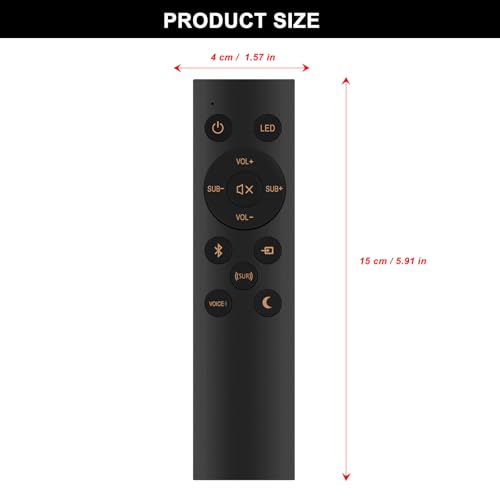 Télécommande Klipsch Soundbar de remplacement compatible RSB-11 RSB-14 - 2