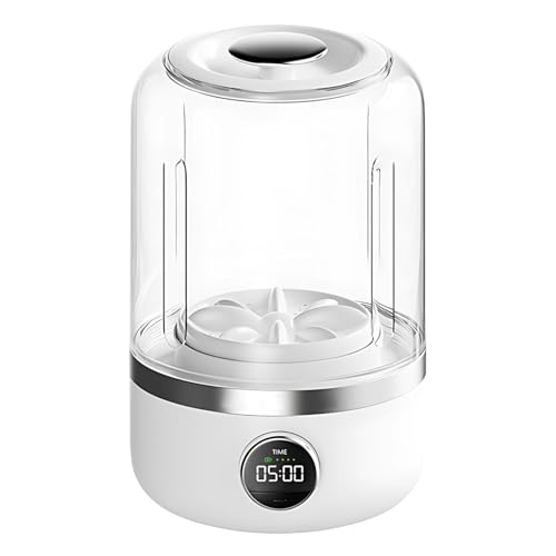 Mini lavadora, lavadora automática recargable portátil para ropa interior, viajes y uso doméstico, diseño compacto, dos modos de lavado, edición blanca Beimu mejorada