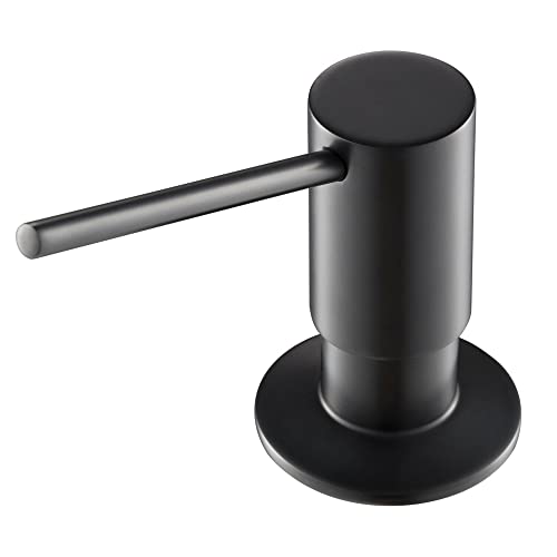 KRAUS Kitchen Soap Dispenser in Matte Black