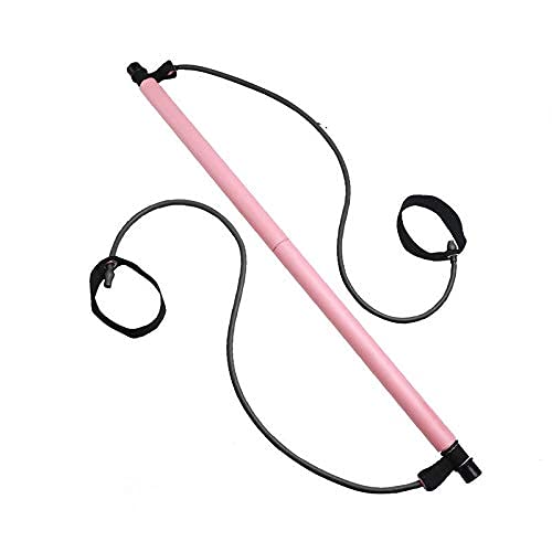 Widerstandsbänder Für Beine & Po – Pilates-Stick, Yoga-Band, Home-Gym Training In Lila