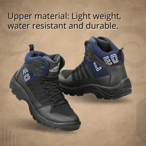 Image of Leo Men's Hunter Hiking Boots for Trekking, Hiking & Casual
